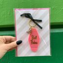 Best Babes Girl to Girl Keychains on Gift Cards | Gift for Her, Motel Style Keychain, Greeting Card