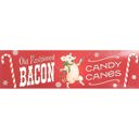 Bacon Gross Joke Gift Candy Canes