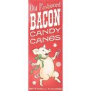 Bacon Gross Joke Gift Candy Canes