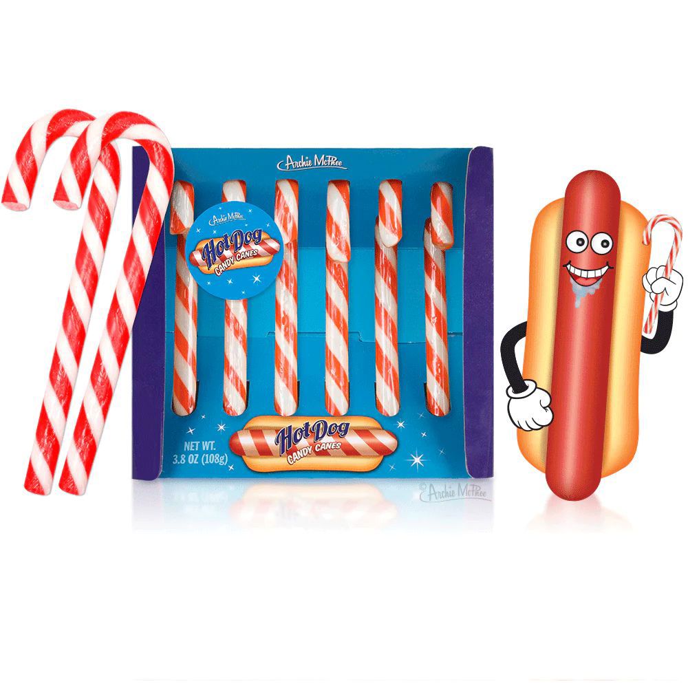 Gross Joke Gift Candy Canes