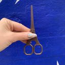 Bronze Eiffel Tower Mini Scissors in Antique Bronze or Gold - Giftable Stocking Stuffer Embroidery Utility Scissors Desk Accessory