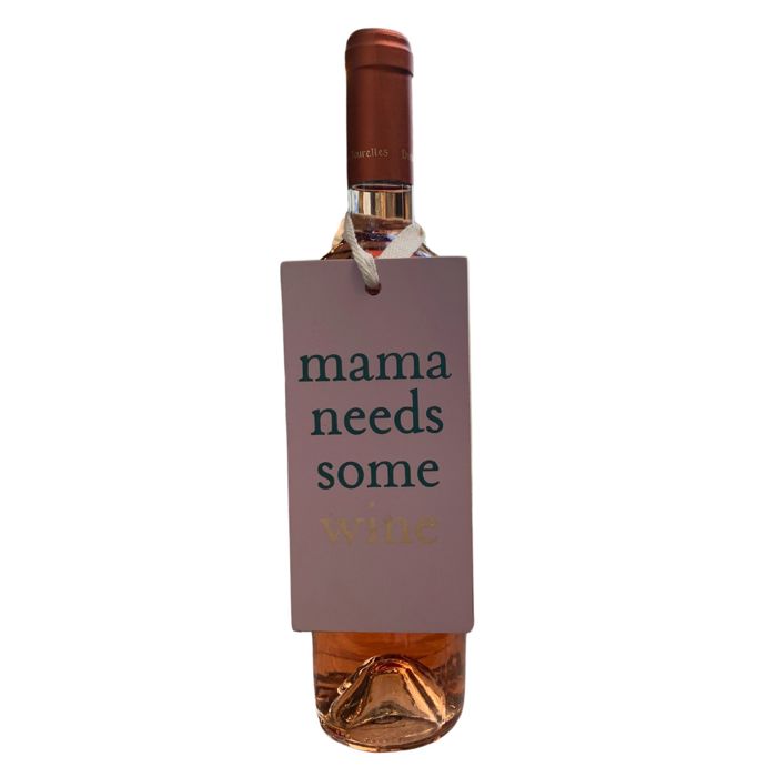 Cute Wine Bottle Gift Tags for Gifting Wine | Reusable Holiday Funny Saying Gift Hangers