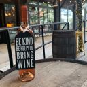 Be Kind - Be Helpful - Bring Wine Cute Wine Bottle Gift Tags for Gifting Wine | Reusable Holiday Funny Saying Gift Hangers
