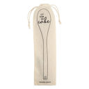 Let Them Eat Cake Giftable Wooden Spoons with Cute Sayings in Gift Bags | Kitchen Gift Stocking Stuffer 