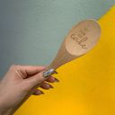 Let Them Eat Cake Giftable Wooden Spoons with Cute Sayings in Gift Bags | Kitchen Gift Stocking Stuffer 