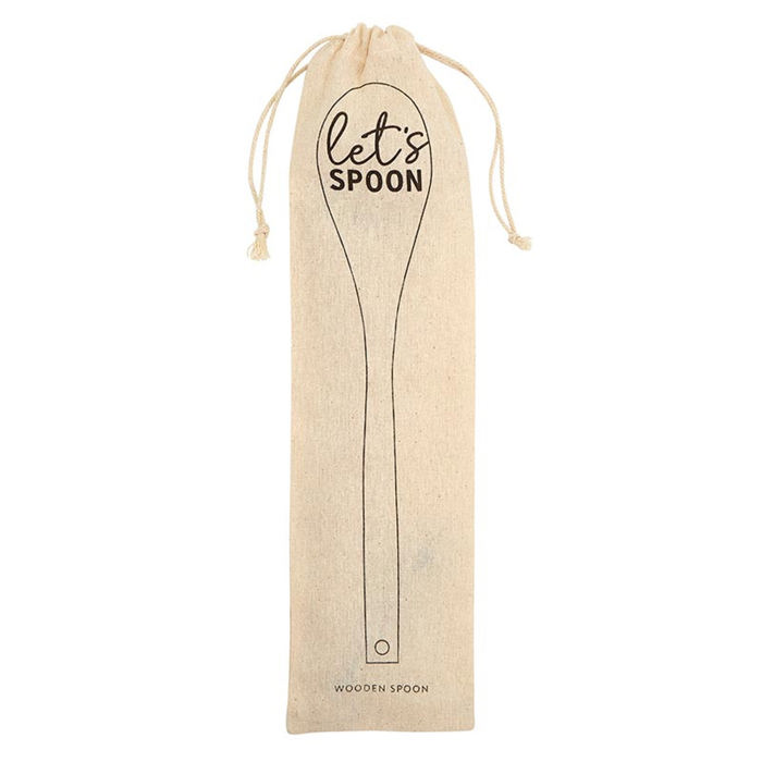 Giftable Wooden Spoons with Cute Sayings in Gift Bags | Kitchen Gift Stocking Stuffer 