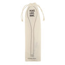 Peace. Love. Bake. Giftable Wooden Spoons with Cute Sayings in Gift Bags | Kitchen Gift Stocking Stuffer 