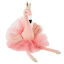 Flamingo Doll in Pink Tutu and Gold Crown Baby Gifts - Clothes and Toys Ages 0-12 Months, Snapshirts, Hats, Pants, Dolls