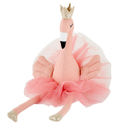 Flamingo Doll in Pink Tutu and Gold Crown Baby Gifts - Clothes and Toys Ages 0-12 Months, Snapshirts, Hats, Pants, Dolls