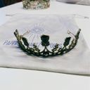 Midnight Blossom Tiara Crown in Gold with Black Gems Crowns and Tiaras for Bridal, Prom, Costume, Formal, Gift - Adult Size Gold, Silver, Pearl Crowns and Jeweled Headbands