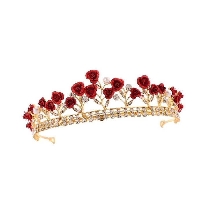 Crowns and Tiaras for Bridal, Prom, Costume, Formal, Gift - Adult Size Gold, Silver, Pearl Crowns and Jeweled Headbands