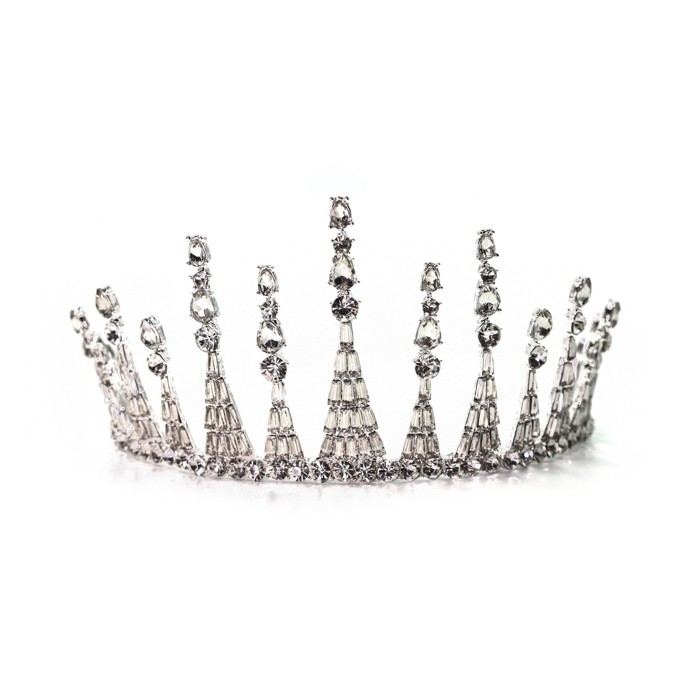 Crowns and Tiaras for Bridal, Prom, Costume, Formal, Gift - Adult Size Gold, Silver, Pearl Crowns and Jeweled Headbands