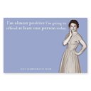 I'm Almost Positive I'm Going To Offend At Least One Person Today Sticky Notes Funny Retro Ladies Sticky Notes | Stocking Stuffer Cute Quotes Gift for Her