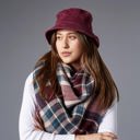 Mulberry Blanket Scarf  Giftable Winter Blanket Scarves - Large Scarf Wrap Shawl for Her in Plaid and Prints