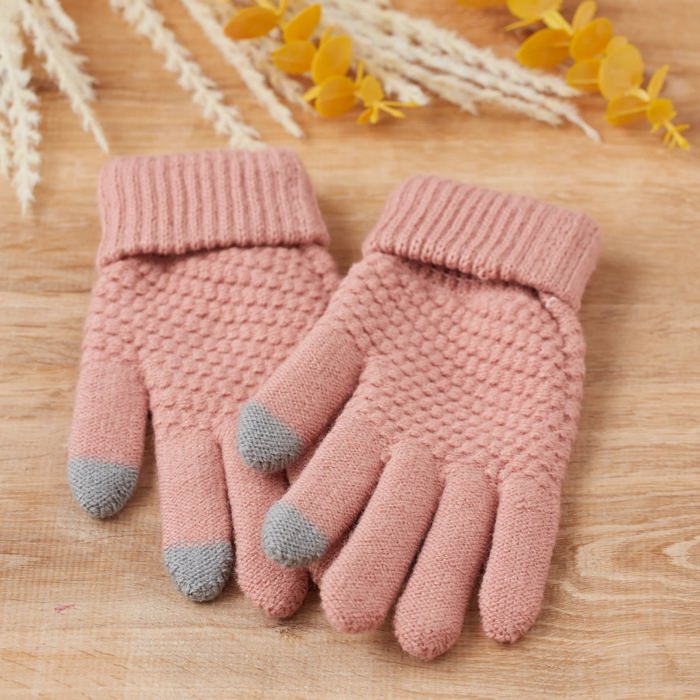 Phone-Friendly Giftable Soft Winter Gloves 