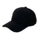 Black Fleece Ball Cap Gift for Him Fleece Winter Ball Caps and Scarves for Men or Unisex