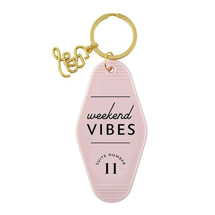 Feminine Stocking Stuffer Keychains - Out of Office, Beach Please, Weekend Vibes, Keys to the Dream House