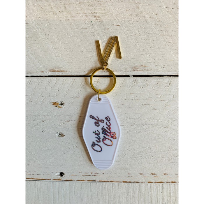 Feminine Stocking Stuffer Keychains - Out of Office, Beach Please, Weekend Vibes, Keys to the Dream House