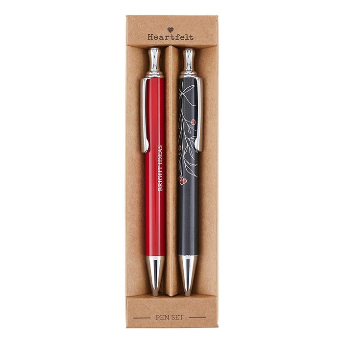 Boxed Gift Pen Set of 2 - Men and Women Office Desk Gift Stocking Stuffer - 19 Options!