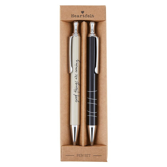 Boxed Gift Pen Set of 2 - Men and Women Office Desk Gift Stocking Stuffer - 19 Options!