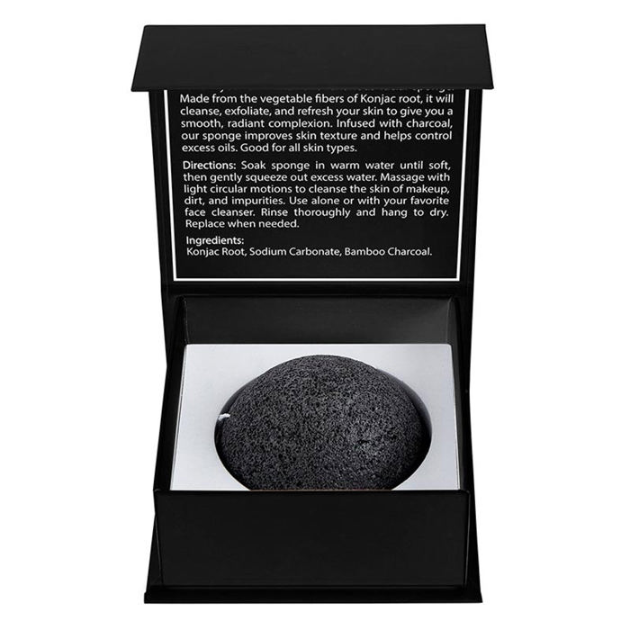 Konjac Body and Makeup Sponges in Gift Packaging - Spa Stocking Stuffer for Her