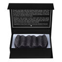 Charcoal Konjac Body Sponge  Konjac Body and Makeup Sponges in Gift Packaging - Spa Stocking Stuffer for Her