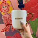 Woke Up Fine as Hell Gift Basket Golden Girl Coffee Mug | 3 Gift Items in a Reusable Basket - 50th birthday, Mothers Day, gifts for moms