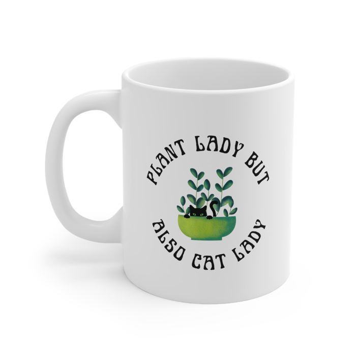 Plant Lady Coffee Mugs | Plant Lover Gifts, Funny Puns, Gift Mugs for Her