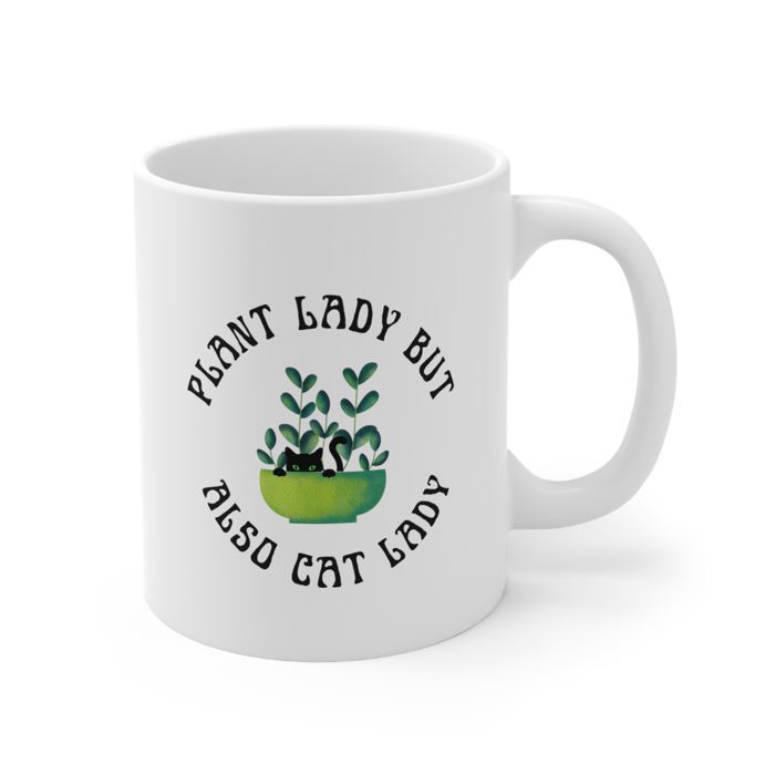 Plant Lady Coffee Mugs | Plant Lover Gifts, Funny Puns, Gift Mugs for Her