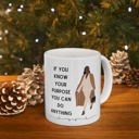 If You Know Your Purpose You Can Do Anything Ceramic Mug 11oz  | Coffee Tea Cup Drinkware Inspirational Coffee Mugs | African-American Gift Items