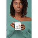 Prioritize Your Peace, You Deserve It Ceramic Mug 11oz | Coffee Tea Cup Inspirational Coffee Mugs | African-American Gift Items