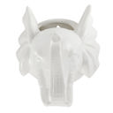 Elephant Ceramic Pot in White | Decorative Animal Shaped Planter For Succulents/ Small Plants Animal Shaped Plant Pots - Fish, Zebra, Walrus, Giraffe, Hedgehog, Llama and more