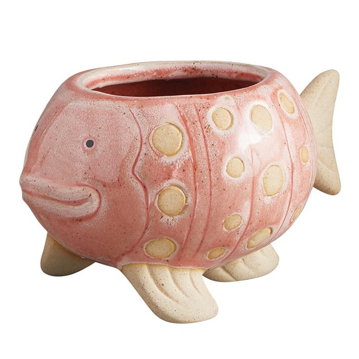 Animal Shaped Plant Pots - Fish, Zebra, Walrus, Giraffe, Hedgehog, Llama and more