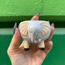 White Elephant Pot | Decorative Succulents Ceramic Planter  | 2.5" Tall Animal Shaped Plant Pots - Fish, Zebra, Walrus, Giraffe, Hedgehog, Llama and more