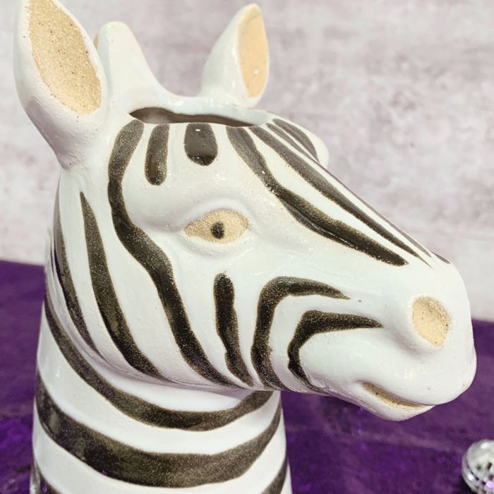 Animal Shaped Plant Pots - Fish, Zebra, Walrus, Giraffe, Hedgehog, Llama and more