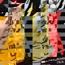 Dish Towel Hello Future Bring It Mystical Hand Zipper Pouch and Dish Tea Towel - All-Over Astrology Design in Yellow and Black