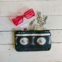 VHS Tape Zipper Pouch | Makeup Bag or Pencil Case | Retro Gift for Her Funny '80s '90s Cassette and VHS Zipper Makeup Pouches | Makeup Bag or Pencil Case | Retro Gift for Her