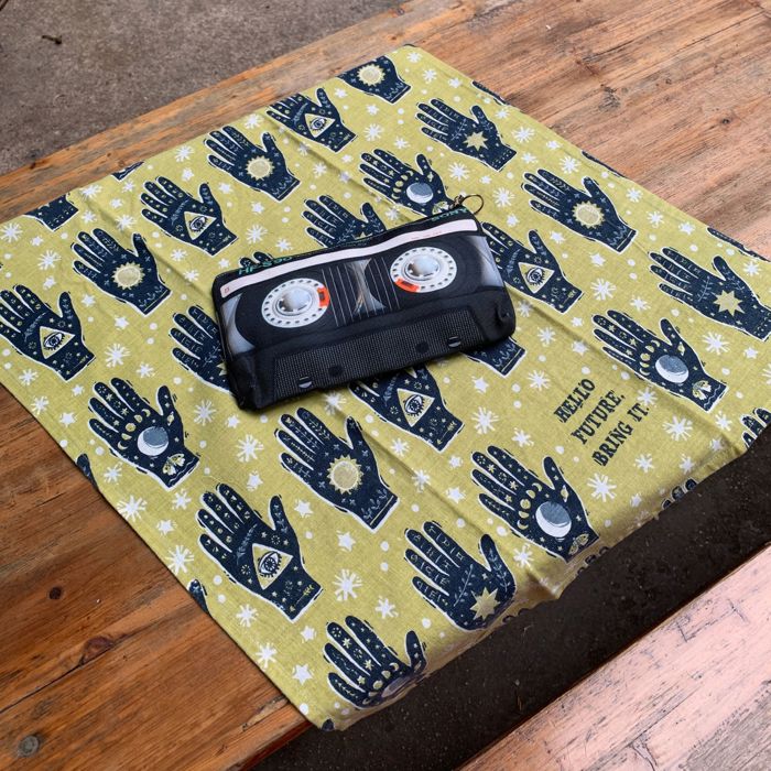 Funny '80s '90s Cassette and VHS Zipper Makeup Pouches | Makeup Bag or Pencil Case | Retro Gift for Her