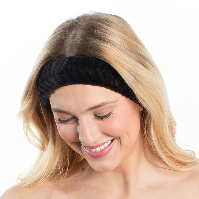 Plush Spa Headbands - 6 Styles and Colors With or Without Bow