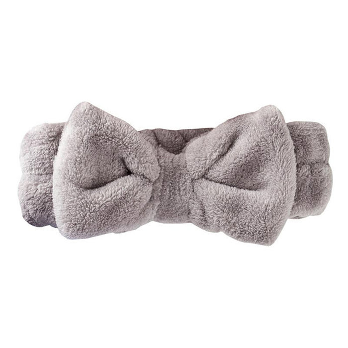 Plush Spa Headbands - 6 Styles and Colors With or Without Bow