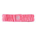 Hot Pink Spa Headband | Soft Hair Band for Skincare Facial After Shower Plush Spa Headbands - 6 Styles and Colors With or Without Bow