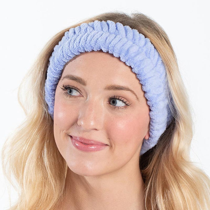 Plush Spa Headbands - 6 Styles and Colors With or Without Bow