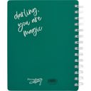 Darling You Are Magic Double-sided Spiral Notebook | Back Cover Inspirational Quotes Pretty Spiral Notebooks with Quotes and Illustrations in 16+ Styles