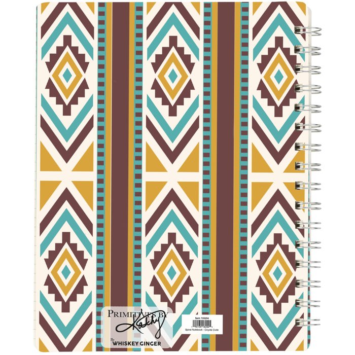 Pretty Spiral Notebooks with Quotes and Illustrations in 16+ Styles