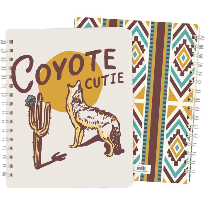 Pretty Spiral Notebooks with Quotes and Illustrations in 16+ Styles