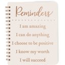 Positive Reminders - I Am Amazing Spiral Notebook | 5.75" x 7.50" | 120 Lined Pages Pretty Spiral Notebooks with Quotes and Illustrations in 16+ Styles