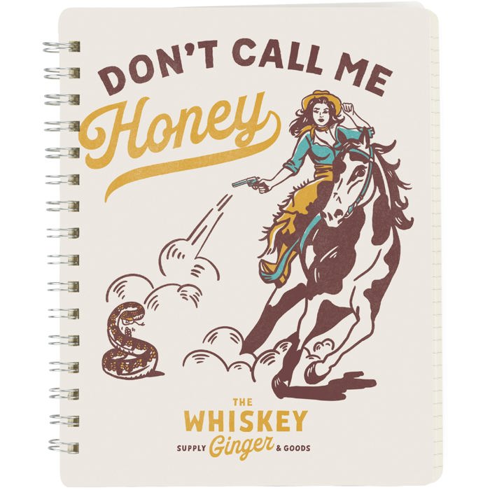 Pretty Spiral Notebooks with Quotes and Illustrations in 16+ Styles