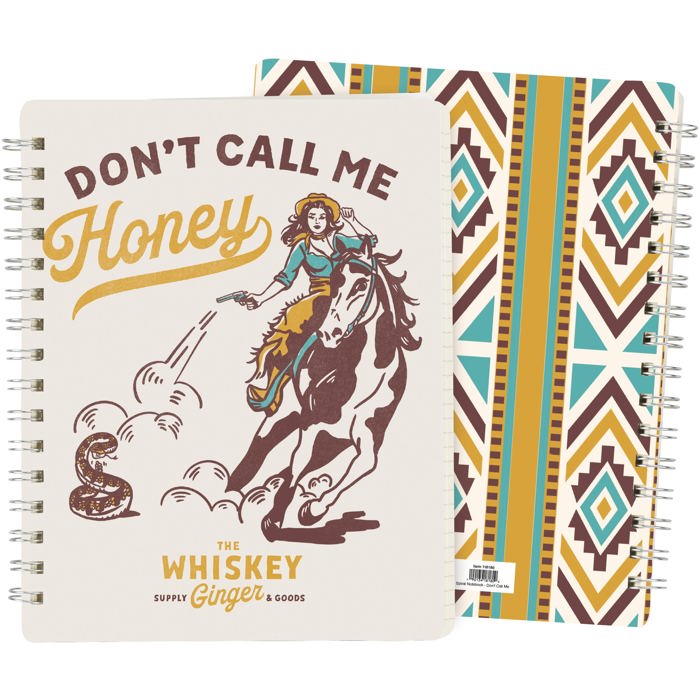 Pretty Spiral Notebooks with Quotes and Illustrations in 16+ Styles