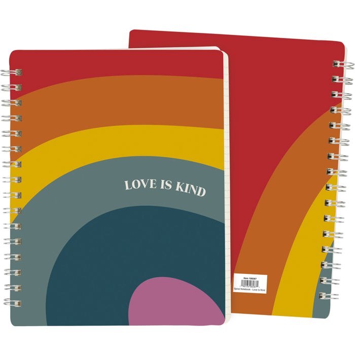 Pretty Spiral Notebooks with Quotes and Illustrations in 16+ Styles