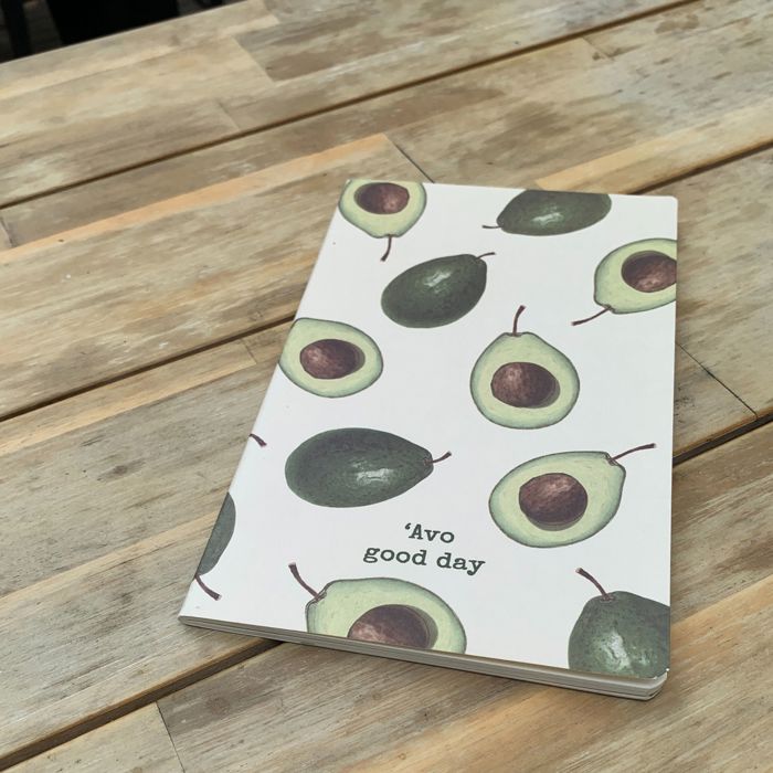 Flexible Notebooks Set of 2 - Animal Puns, Avo Good Day Avocado, Farm to Fork